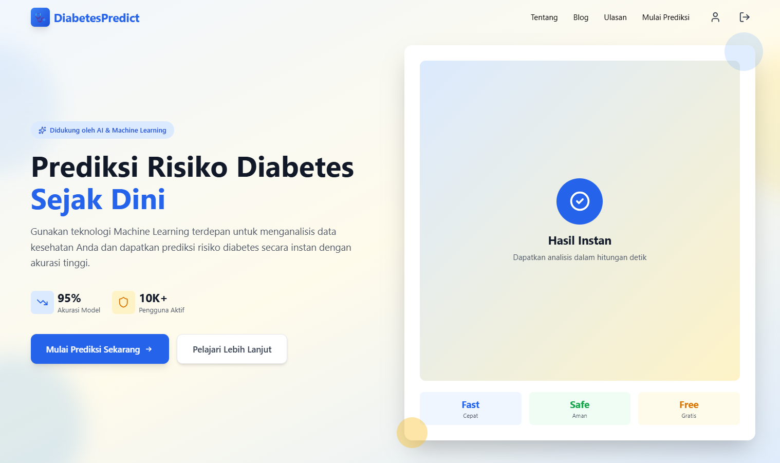 Prediksi Diabetes